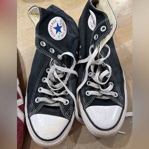 Converse Black Canvas High-Tops